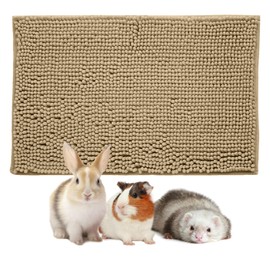 KEYIDE Rabbit, Resting Mat, For Nursing, Absorbent, Washable, Rabbit's Feet Clean Mat, Toilet Sheet, Guinea Pig Mat, Rest Place, Quick Drying, Warming, Quick-Drying, Anti-Slip, Odor, No Peaking, For