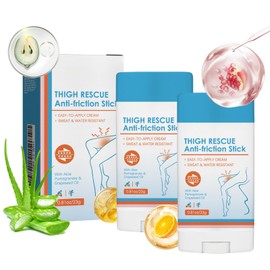 2PCS Anti Chafe Stick - Anti Chafing Cream - Waterproof Glide Anti Chafe Balm - Body Glide Anti-chafe Balm for Heel, Lower Arm, Thigh, Legs - Smooth and Protect Skin