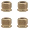 HAJXZH 4 PCS Lamp Holder Finial Adapter Male 1/8 IP