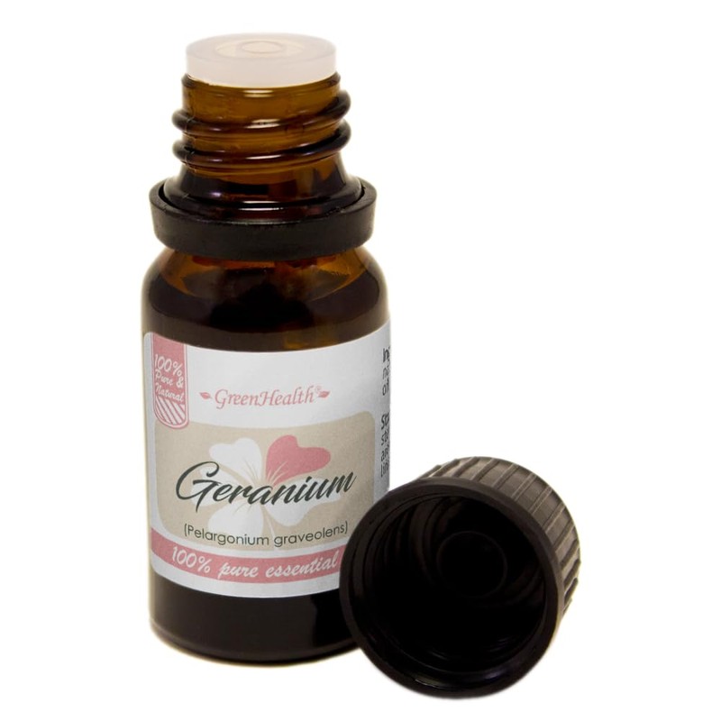 100% Pure Essential Oil- Geranium 10ml by Greenals