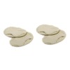 NOLITOY 2pcs Forefoot Gel Cushion Pads s Skin for Metatarsal