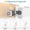 20 Pack 1 1/2" Overlay 3D Soft Close Hinges for