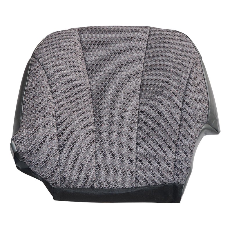 SecosAutoparts Driver Side Bottom Replacement Cloth Seat Cover Dark Gray