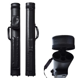 TalveX 2x2 Hard cue case Square Pool Cue Billiard Stick Carrying Case