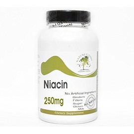 Naturetition Supplements Niacin 250mg ~ 100 Capsules - No Additives