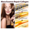 Collagen Haaröl, Maca Essenz Hair Oil, Haarserum Tiefenreparatur Haarpflege, Maca