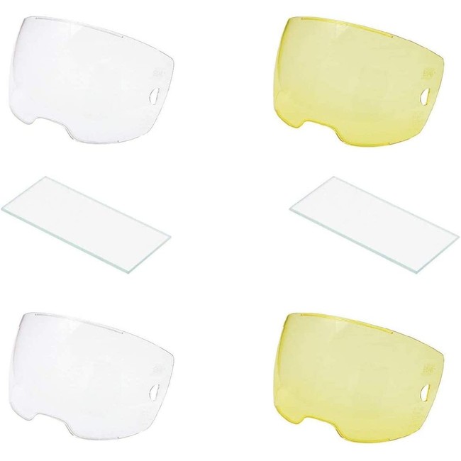 PACK OF 5 ESAB FRONT COVER LENS FOR A50 HELMET 0700000802 