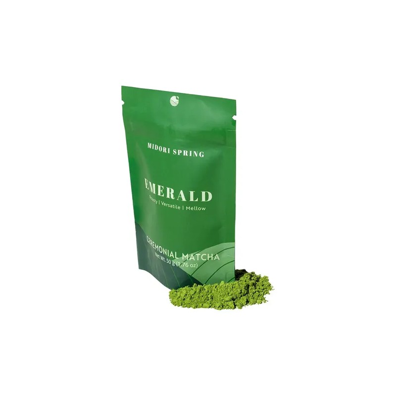 Matcha Ceremonial Orgánico Midori Spring Organic Ceremonial Matcha Green Tea,