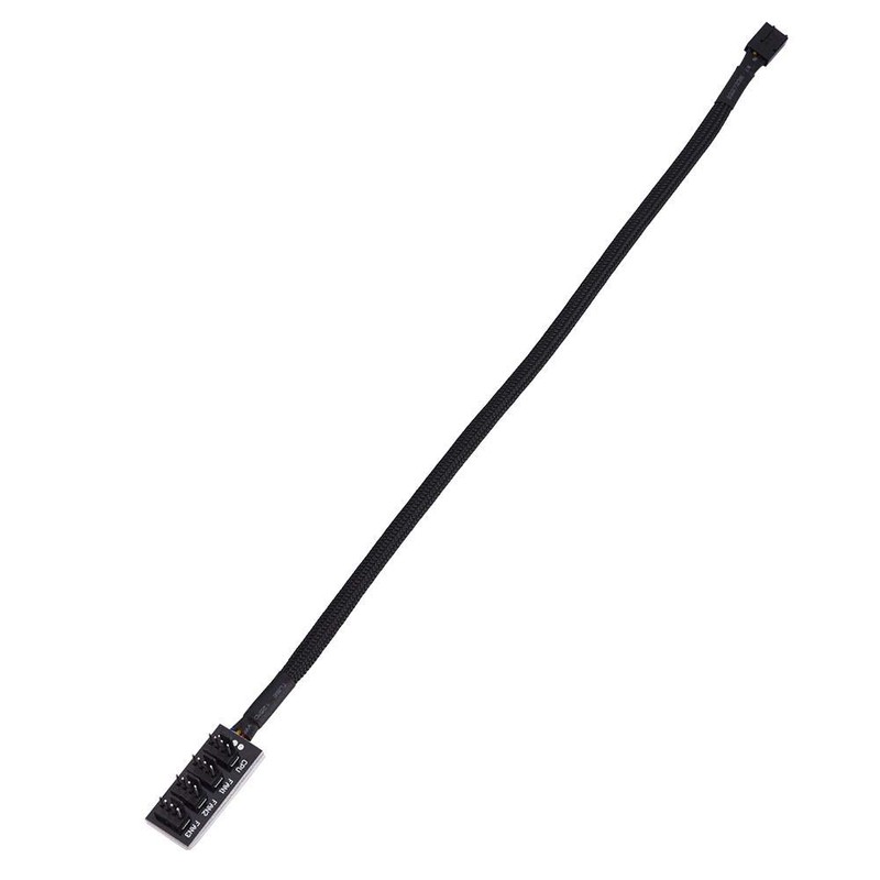 4 Pin PWM Fan Hub 4-Pin Power Supply Splitter Cable