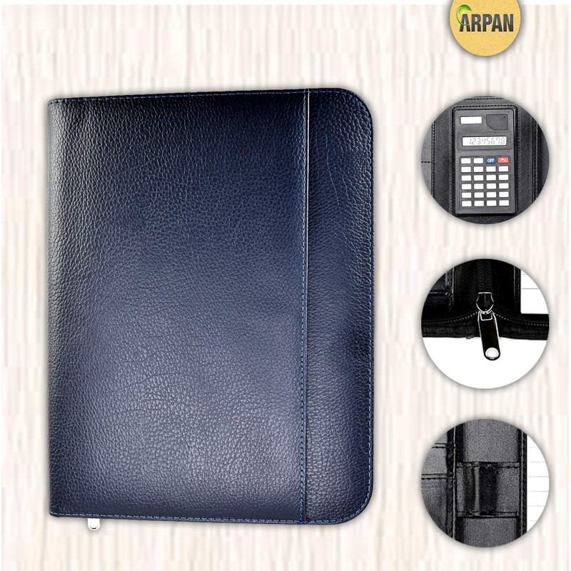 A4 File Folder for Personal, Executive, Professionals,Folio Writing Pad Business