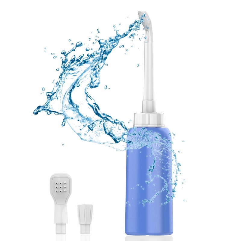 2PCS-Pack Portable Bidet 500ml for Travel Bidet Bottle with 2