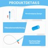 Ebksqs Nasal Aspirator Soft Nasal Aspirator with 20 Filters Easy