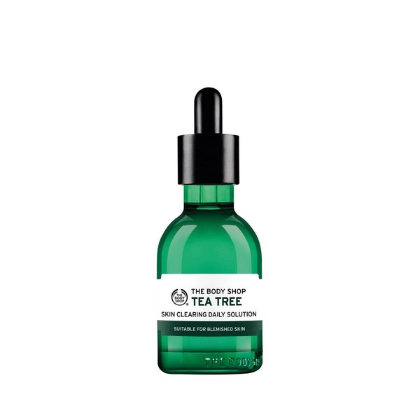 The Body Shop Official Tea Tree Skin Clearing, Daily Solution, 1.7 fl oz (50 ml), Genuine Product