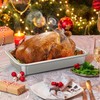 Onlyfire Non-Stick Deep Roasting Tin, Stainless Steel Roasting Tray for