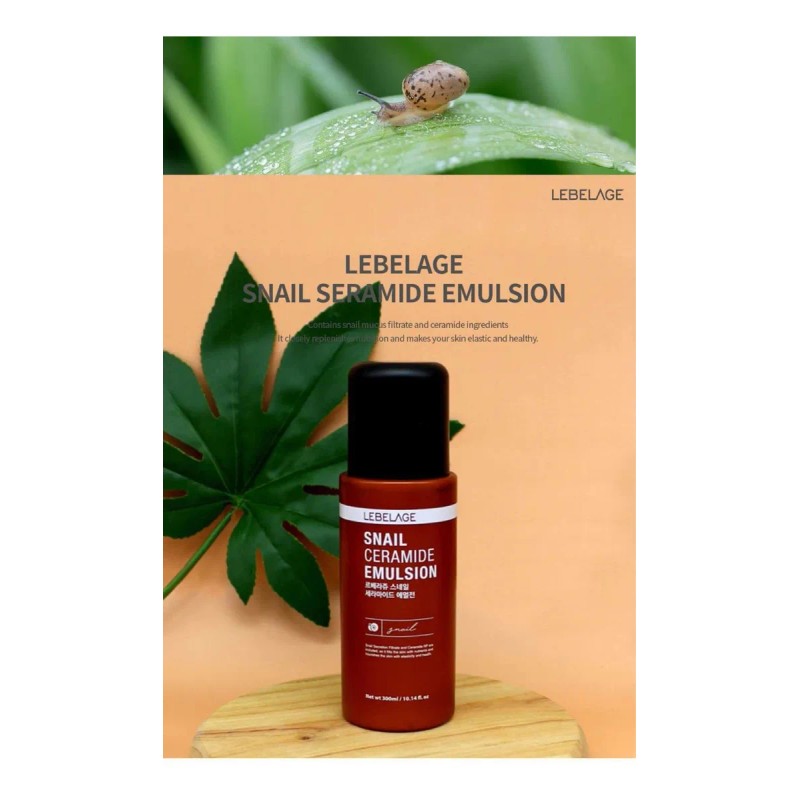 Emulsión Premium Coreana / Ceramida & Baba De Caracol (1pz)