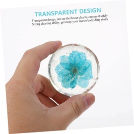 FOMIYES Moisturizing Flower Essence Soap Facial Cleaning Bath Cosmetics Exfoliating Body Soap for Oily Mixed Skin Types