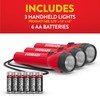 EVEREADY LED Flashlights (3-Pack), Bright Flashlights for Emergencies and Camping