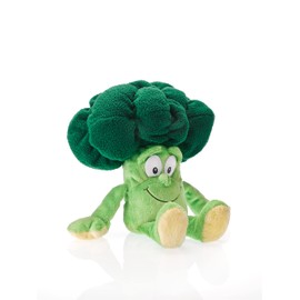 Goodness Gang Plushy Toys - Soft and Safe Stuffed Animals for Kids - Machine Washable and Perfect for Playtime and Bedtime - Full Collection Plush - Broccoli