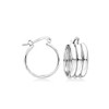 Ross-Simons Italian Sterling Silver Triple-Hoop Earrings