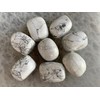 GAF TREASURES Wholesale White Howlite Tumbled Stones, Polished Natural White