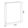 FAVORIT Sprint 400173288 Cardboard Ring Binder, 22 x 30 cm,