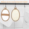 Loofah Exfoliating Body Scrubber, 2 PCS Eco-Friendly Shower Loofah Sponge