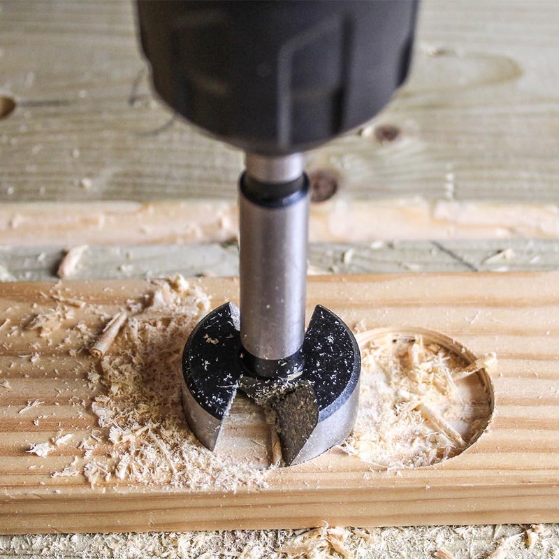 Faithfull FAIFOR30 Forstner Bit for Hardwood, Softwood, Drilling, Boring, Straight,