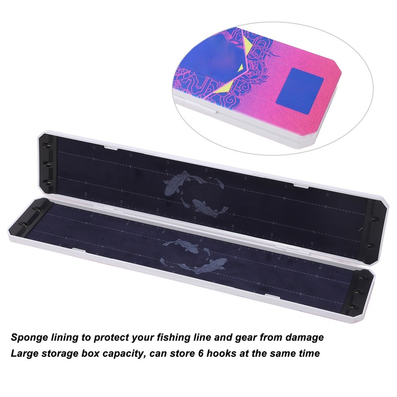 Carp Fishing Storage Box Sponge Lining Large Capacity Portable Multifunctional
