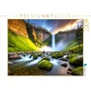 CALVENDO Puzzle Waterfall River - Hidden Highlands | Size