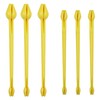Portable Fishing Unhooking Disgorger 6pcs Plastic Fish Hook Remover Extractor
