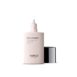 KIKO Milano Skin Hybrid Blurring Skin Tint Foundation 04, Perfecting Facial Fluid, 24-Hour Hold, Softening Effect, SPF 30