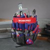 WORKPRO 5 Gallon Bucket Organizer Tote Bag 51 Storage Pocket