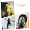 Vaguelly 10Pcs Bow Hair Scrunchies Silk Hair Tie Set Elastic
