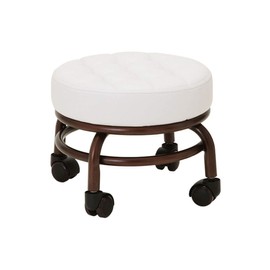 Elitzia Pedicure Chair Foot Stool Beauty Salon Foot Bath Footstool Spa Chairs Salon Stool Two Color Optional ET28499 (White)