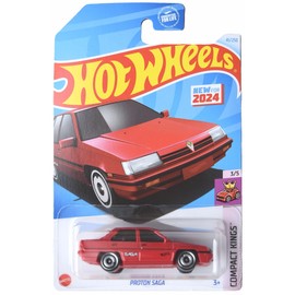 Mattel Hot Wheels Proton Saga, Compact Kings 3/5 [red] 41/250