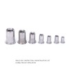 165 Pcs Rivet Nut Stainless Steel 304 M3~M10 Pull Rivet
