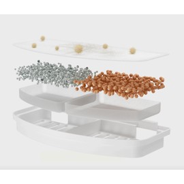 Happy & Polly Cat Fountain Wireless Filter - Pack of 4 Filters for HP00001 2.2L/77oz Automatic Pet Fountain Cat and Dog Drinking Dispenser