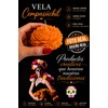 Paquete para altar de muertos 6 velas artesanales cempasuchil, arriz