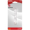 Satco S3426 1/Card 120V 250-Watt T3 R7S Base Light Bulb,