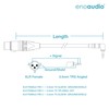 enoaudio Mogami 2893 Quad Camera Directional Microphone Cable DSLR Neutrik