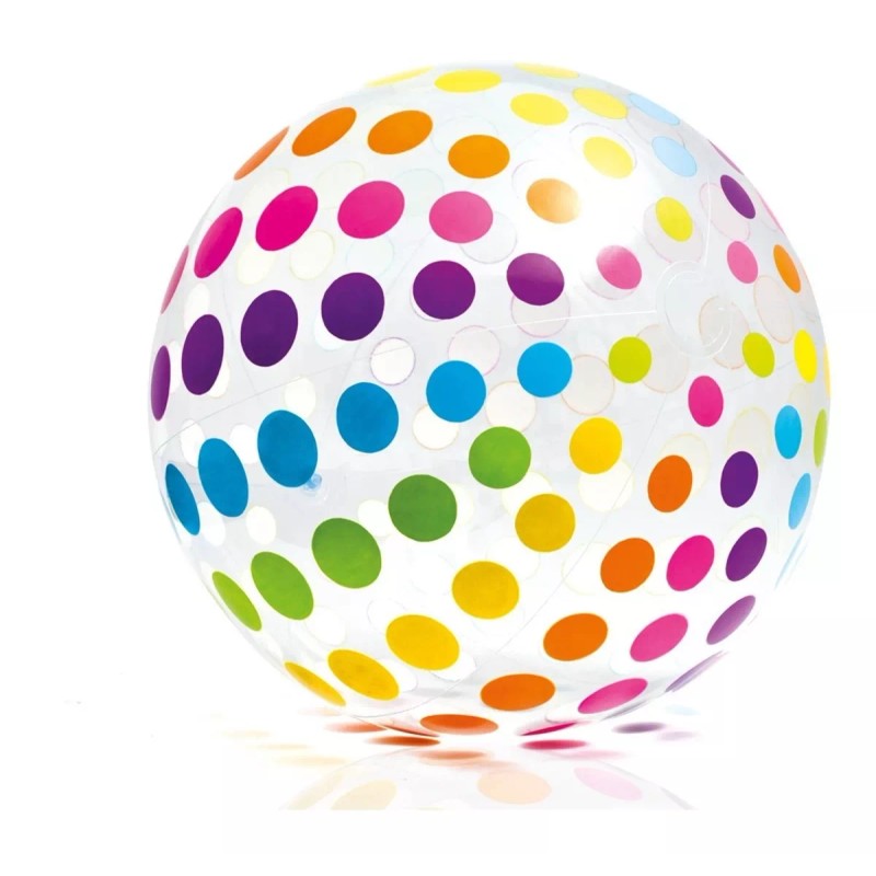Bestway Salvavidas Inflable Flotador Colchoneta Pelota Jumbo Vintage