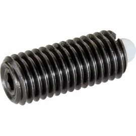 TRUSCO T5PN-R Spring Plunger M5 Resin Pin