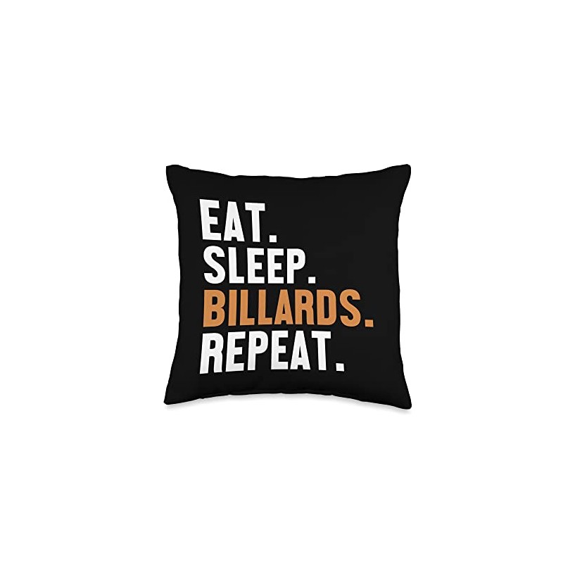 Billiards Pool Snooker Table Set Accessories Gifts Eat Sleep Repeat