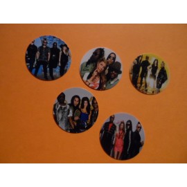 Unbranded Pre Cut One Inch Bottle Cap Images BLACK EYED PEAS Free Shipping - photo, 15 images