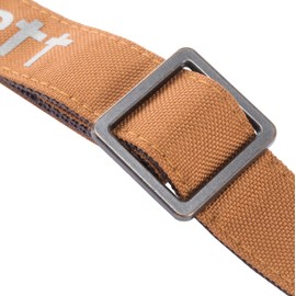 Carhartt Field Dog Collar, Fully Adjustable, Durable 600-Denier Fabric W/Reflective Wordmark for Visibility, Carhartt Brown, Large