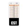 CST Badge Buddy Vertical w/Height & Weight Conversion Charts (Oversized,
