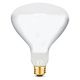 OHLECTRIC R40 Clear Infrared Heat Flood Bulb with E26 Medium Base | 125W Heat Reflector Incandescent Light for Recessed Fixtures | Ideal for Light Therapy, Workshops, Poultry Farmings
