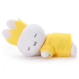 Bruna Sasuya Friend Flocked Mascot Miffy (Crown) Plush Toy Width 2.8 inches (7 cm)