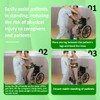 Ehucon Gait Belt for Seniors Transfer Belt Quick Release Buckle,