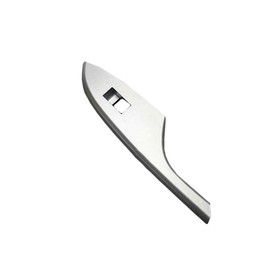 Door Window Switch Bezel Front Side for Toyota Corolla 2009 2010 2011 2012 2013 Door Armrest Panel Trim Cover Silver (Right (Passenger) Side)